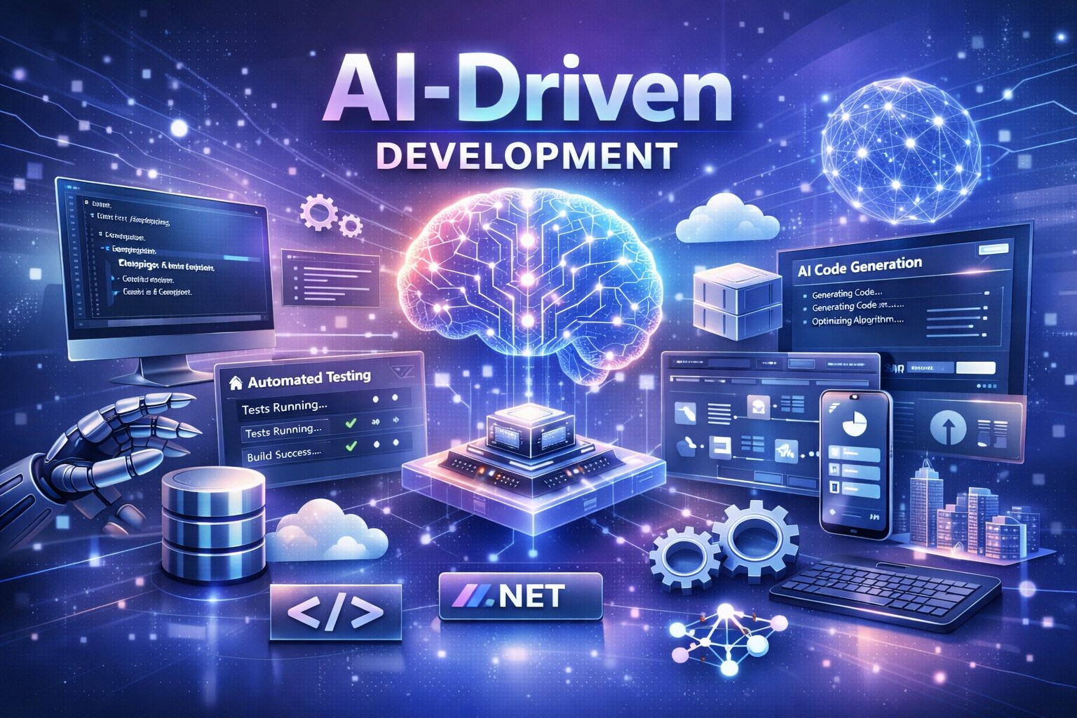 Latest technology trends in 2026 including AI driven development automation SaaS and cloud native systems