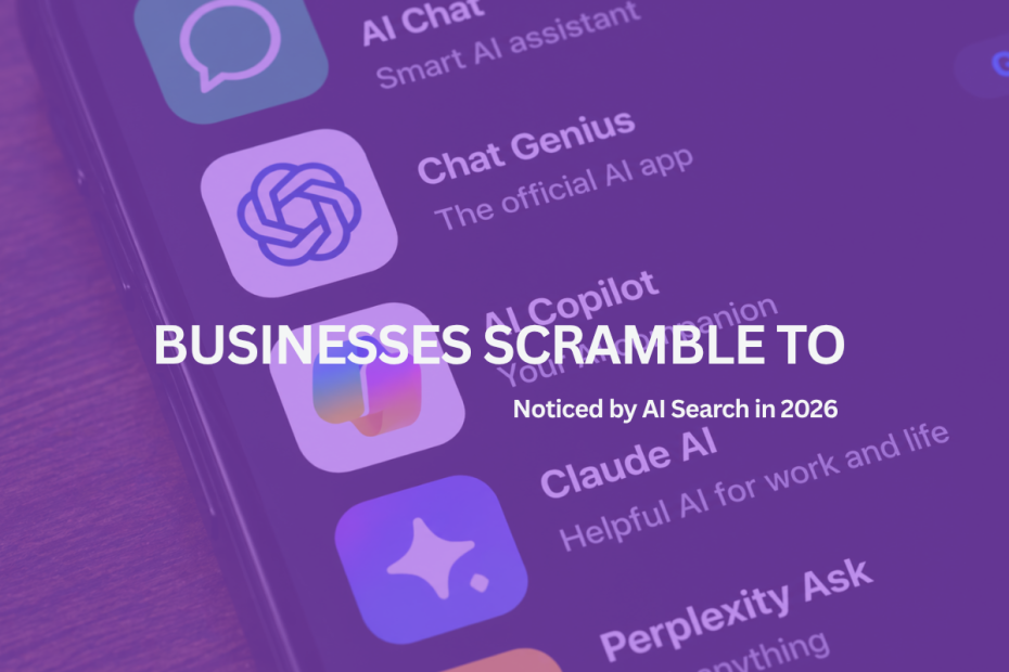 Businesses Scramble to Get Noticed by AI Search in 2026
