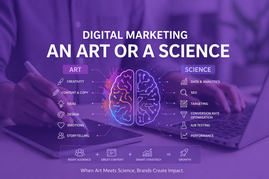Digital marketing Is An Art As Well As science