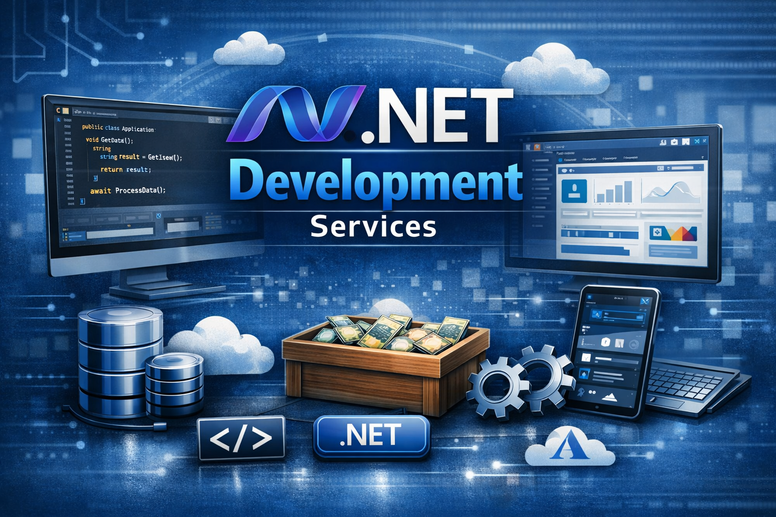 .NET development services Singapore dashboard