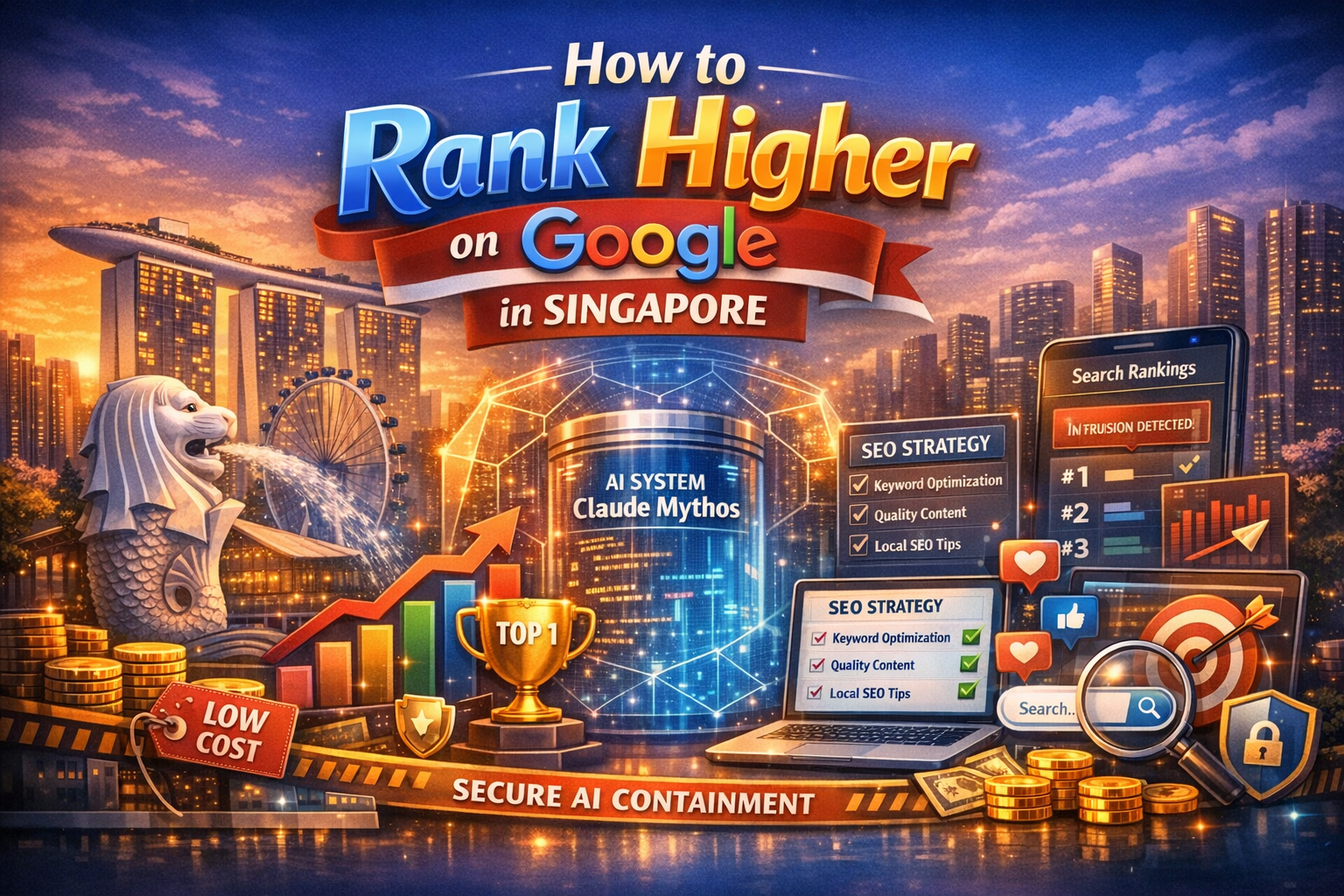 How to rank higher on Google in Singapore SEO strategy