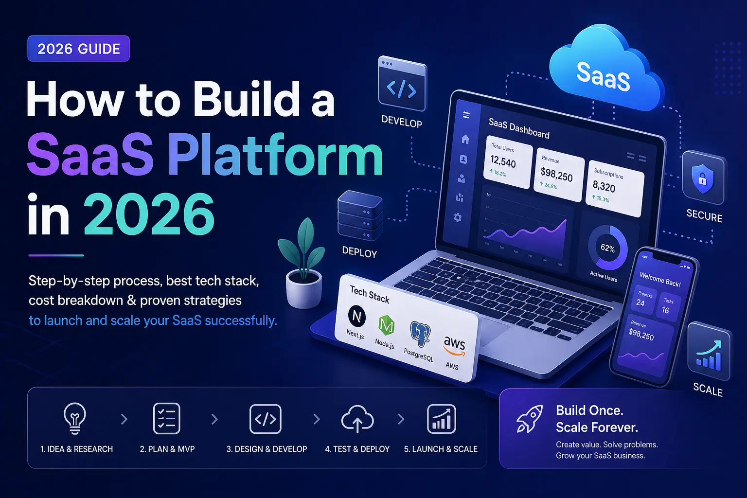How to Build a SaaS Platform in 2026 — Step-by-Step Guide — Inno Panda Singapore