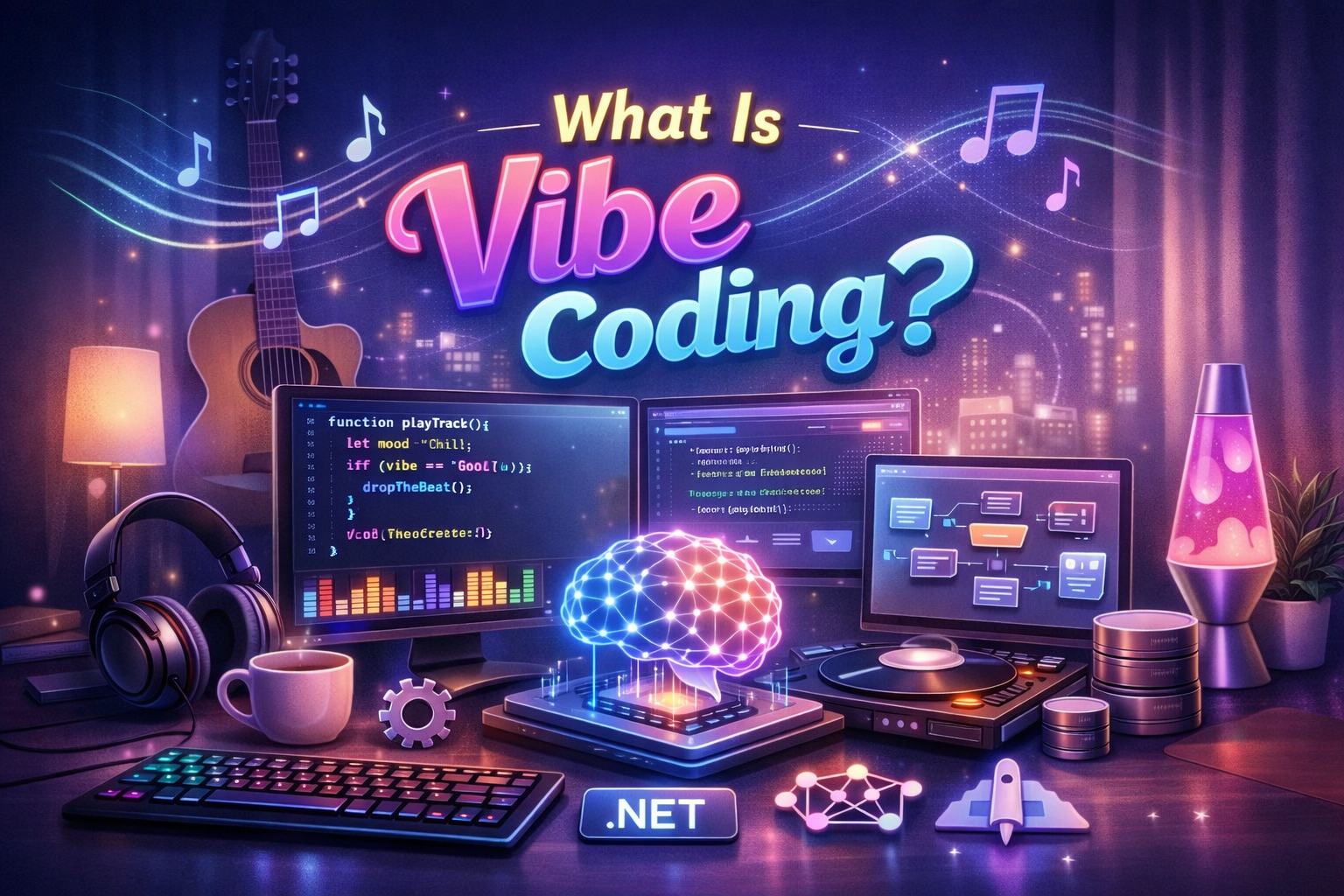 What is vibe coding, AI assisted software development with prompt based coding tools