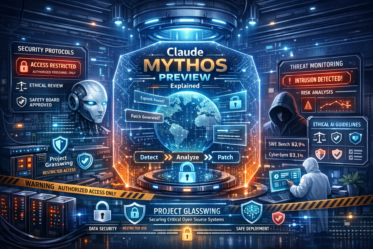 Why Anthropic restricted Claude Mythos AI cybersecurity and public release risks