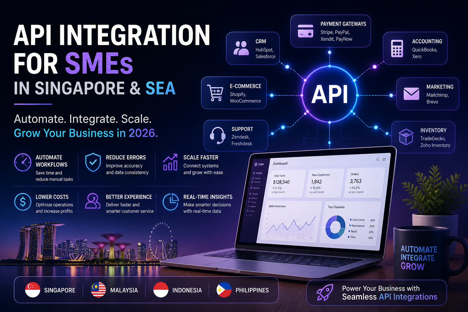 API integration services for small businesses in Singapore and Southeast Asia — Inno Panda