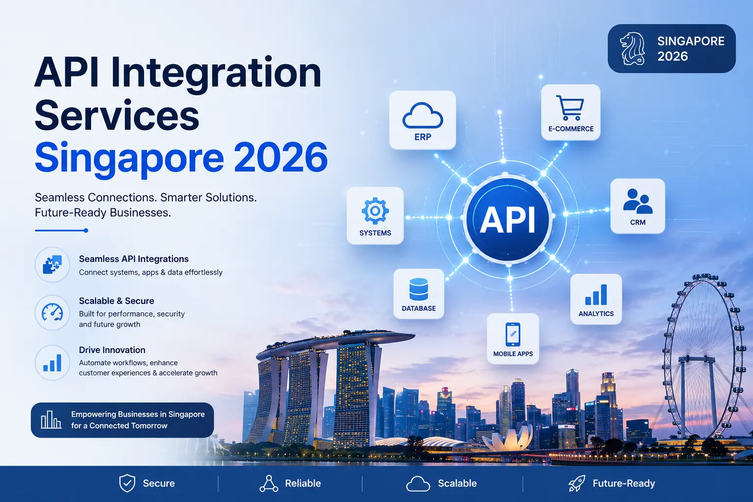 API integration services Singapore — connecting business systems and automating workflows