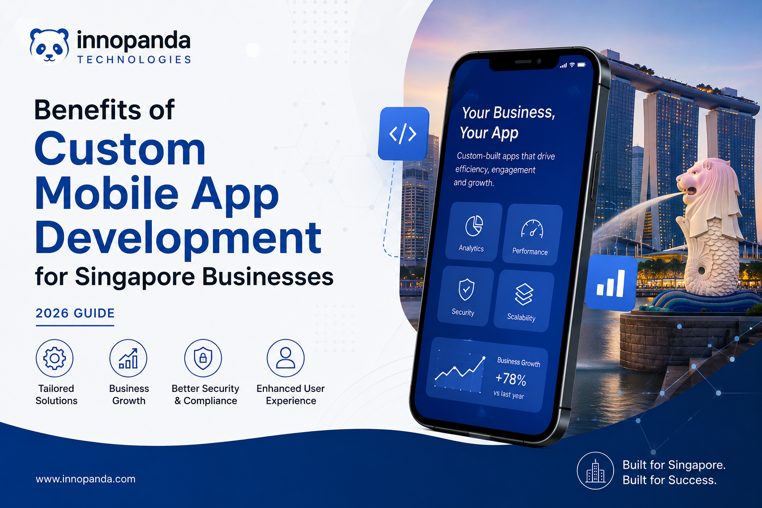 Custom Mobile App Development Singapore 2026 — Inno Panda