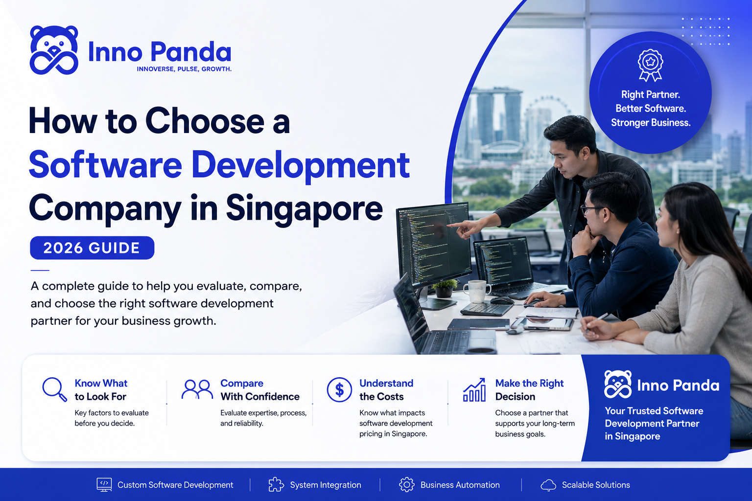 How to Choose a Software Development Company in Singapore — 2026 Guide for SMEs and Startups | Inno Panda