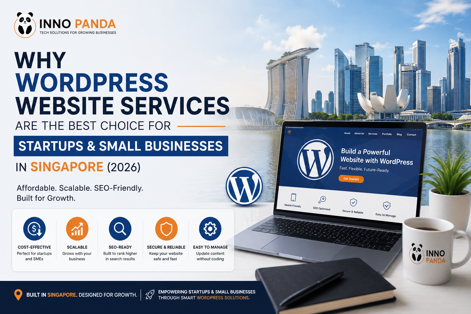 WordPress Website Services for Startups and Small Businesses in Singapore 2026 | Inno Panda