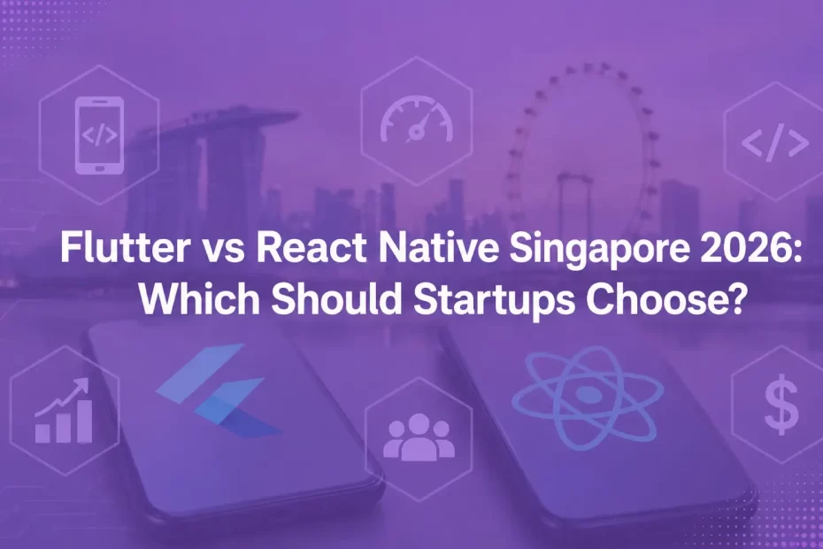 Flutter vs React Native Singapore 2026 Which Is Best for App Development