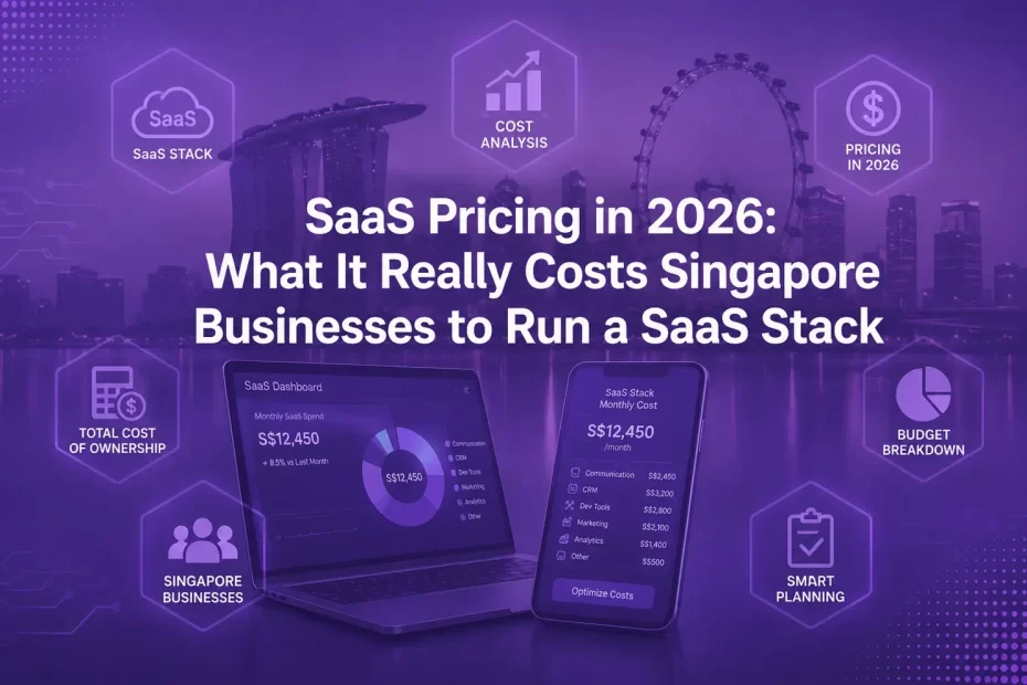 Saas pricing in 2026 singapore
