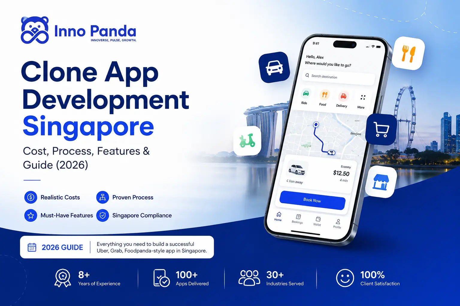 Clone app development in Singapore: cost, process, features, and 2026 guide