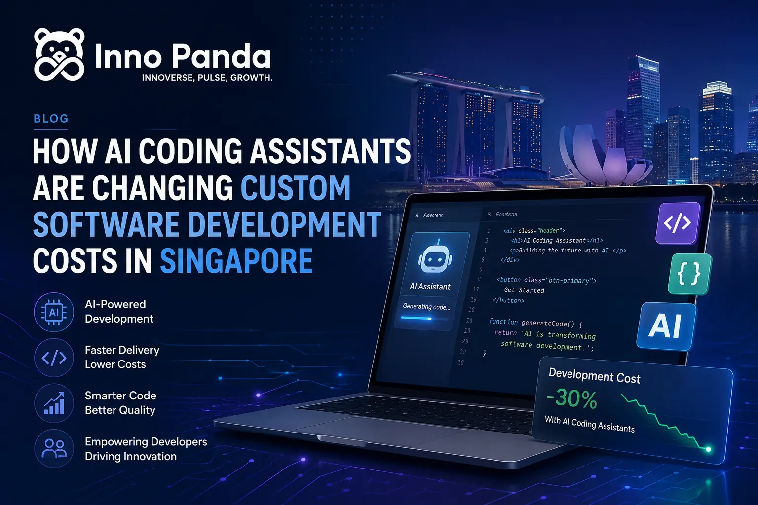 AI coding assistants changing custom software development costs for Singapore businesses