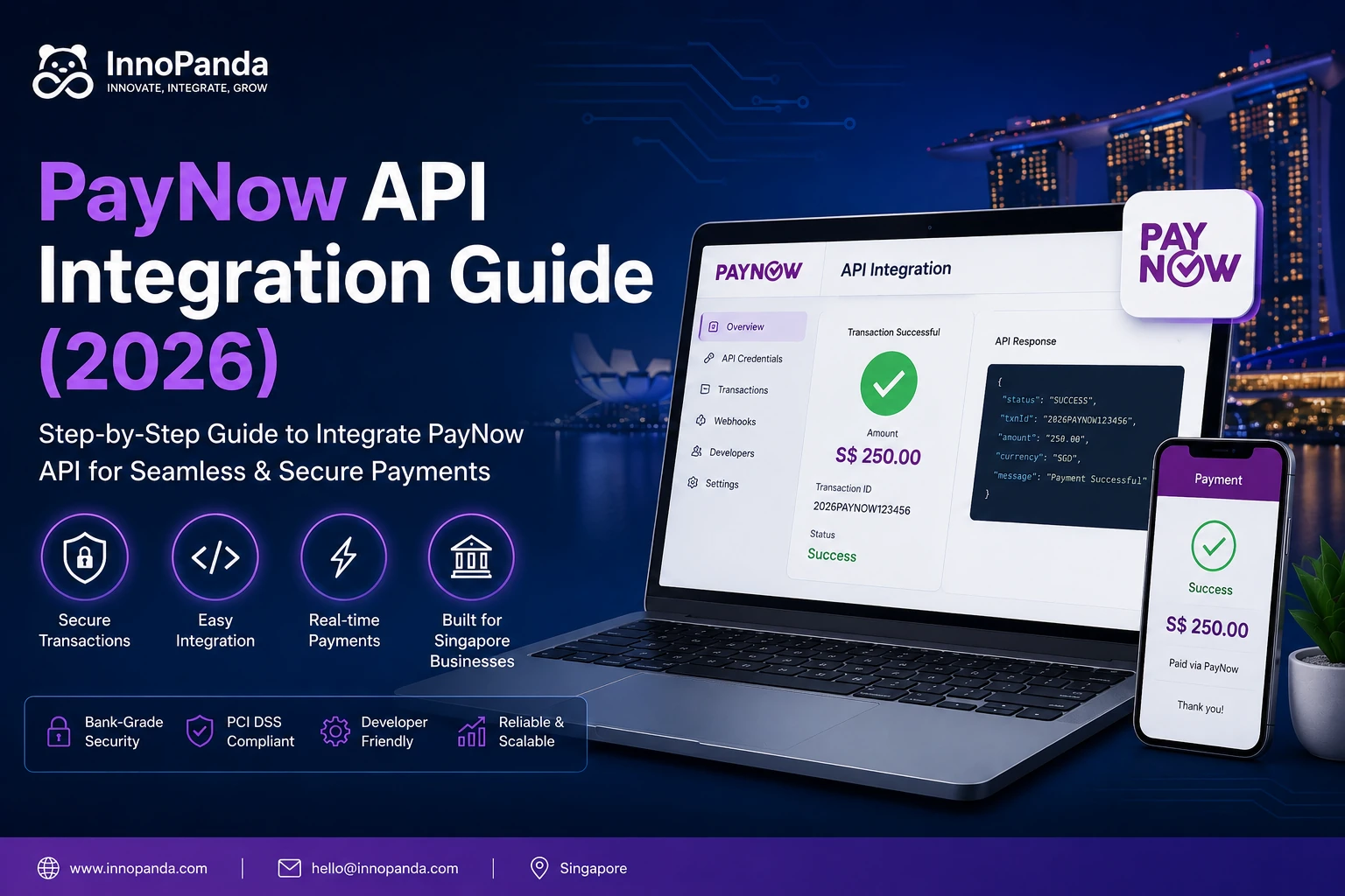 PayNow API Integration Guide 2026 for Singapore Businesses | Inno Panda