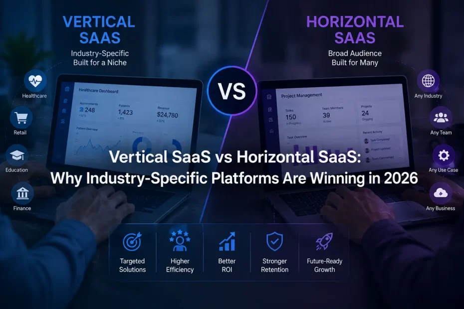 vertical saas vs horizontal Why Industry-Specific Platforms