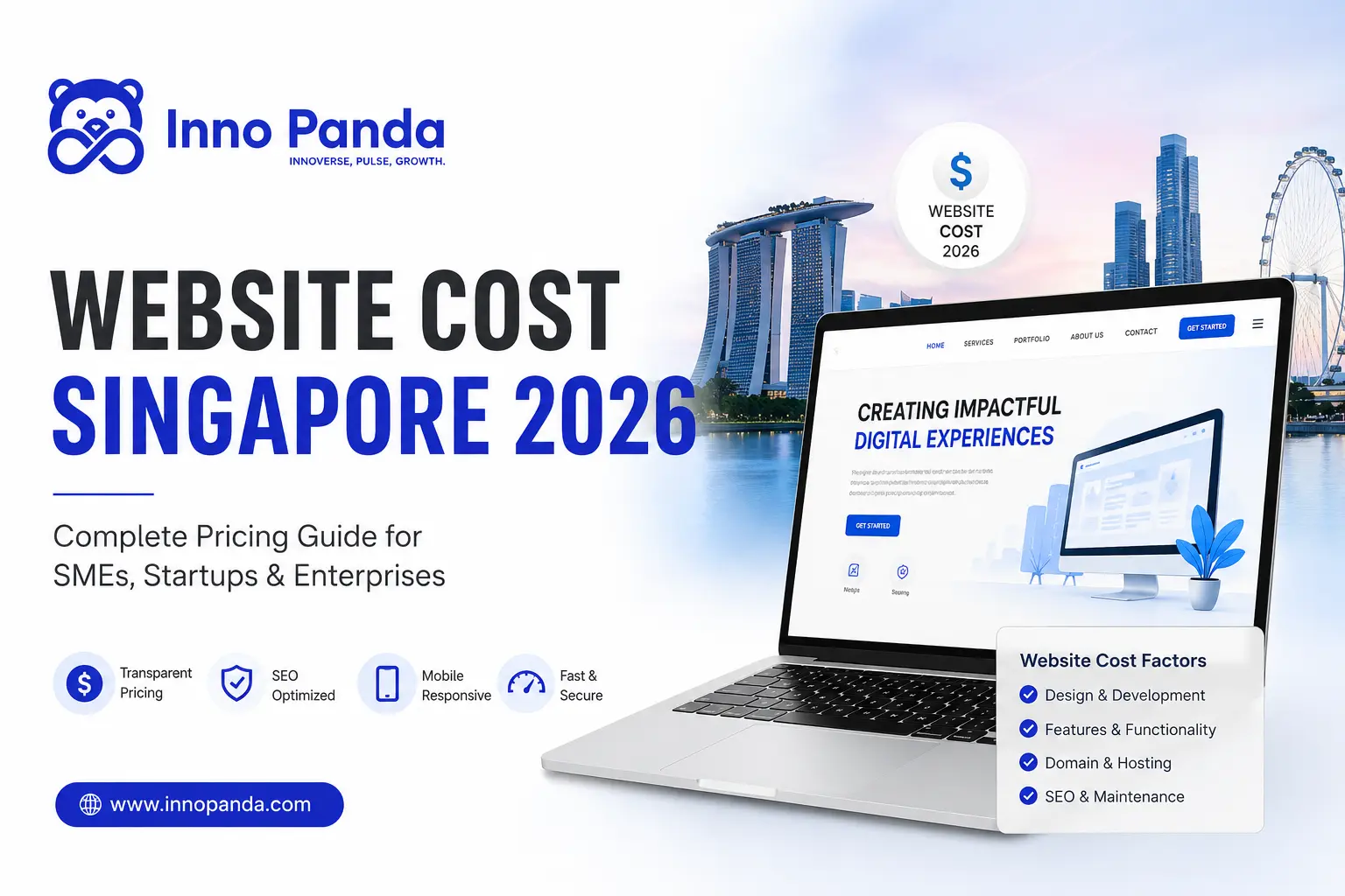 Website Cost Singapore 2026: Complete Pricing Guide for Startups and SMEs | Inno Panda