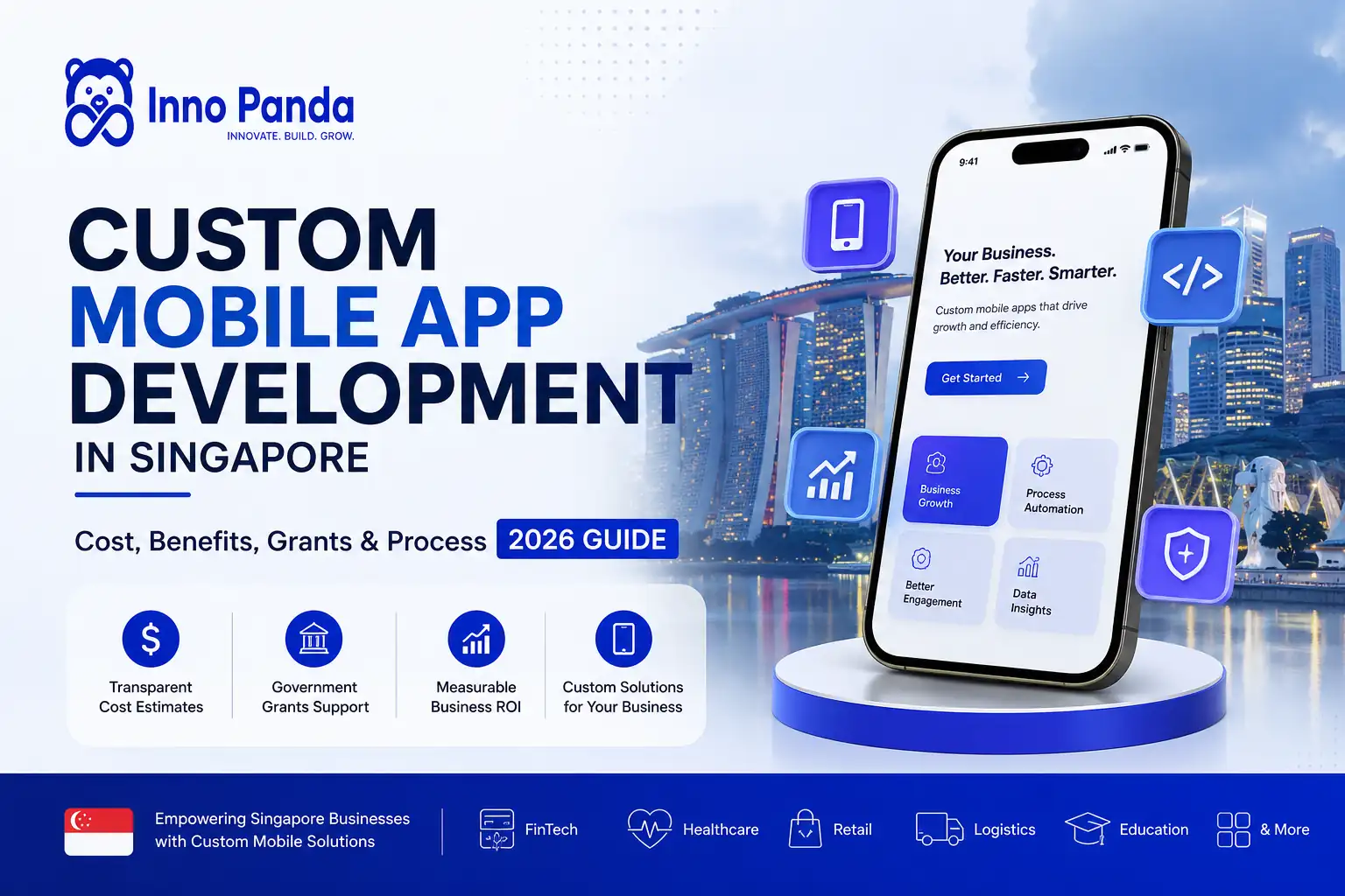 Custom mobile app development in Singapore: cost, benefits and grants guide for 2026