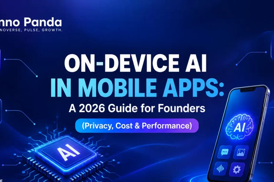 On-Device AI in Mobile Apps 2026 inno panda