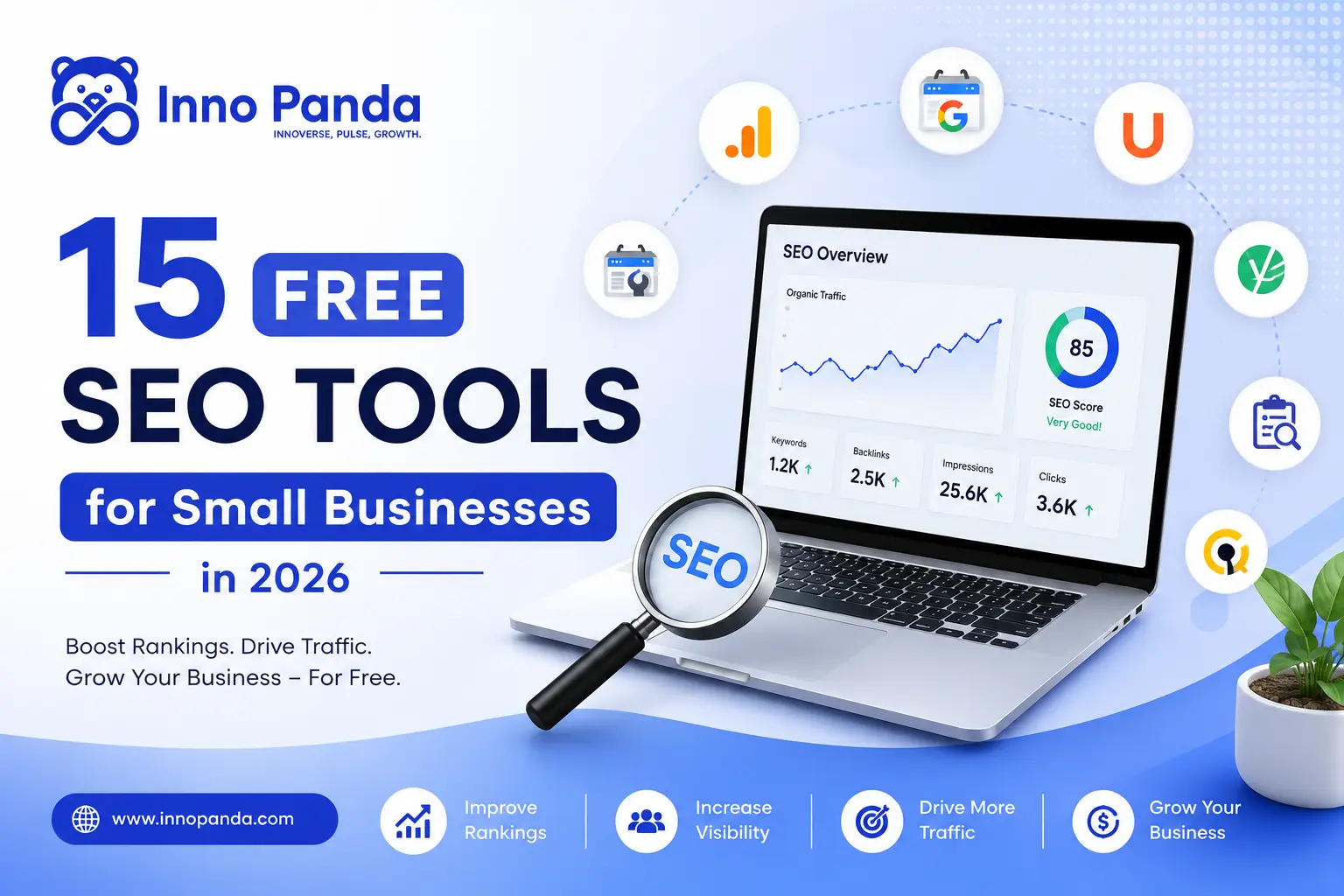 15 Free SEO Tools for Small Businesses in 2026 | Inno Panda