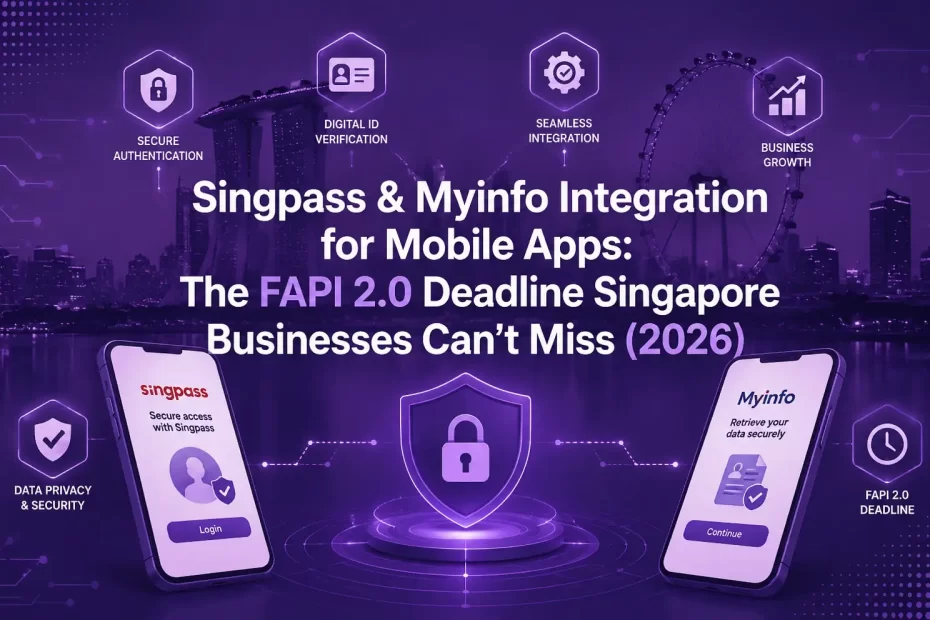 Singpass & Myinfo Integration for Mobile Apps: The FAPI 2.0 Deadline Singapore Businesses Can't Miss (2026)